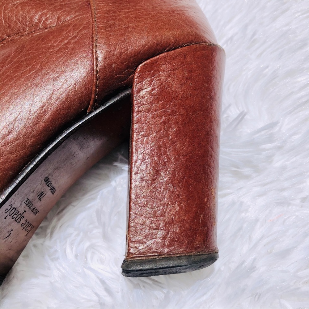 Kate Spade New York Mandie Boots Brown Knee High 7 - Picture 11 of 16